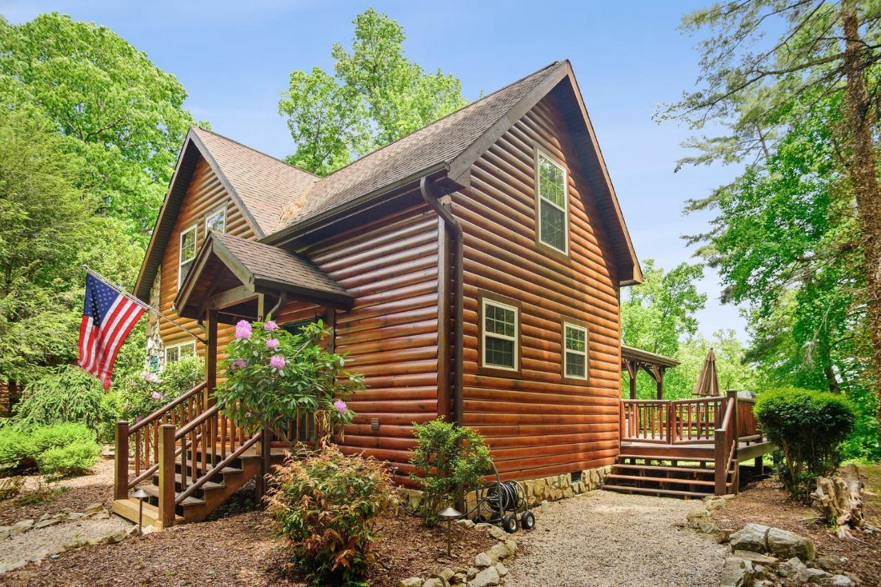 Tree Top Lodge - Gorgeous Lake Cabin With Hot Tub & Magnificent Views Of Forests And Mountains! Cabin Butler エクステリア 写真