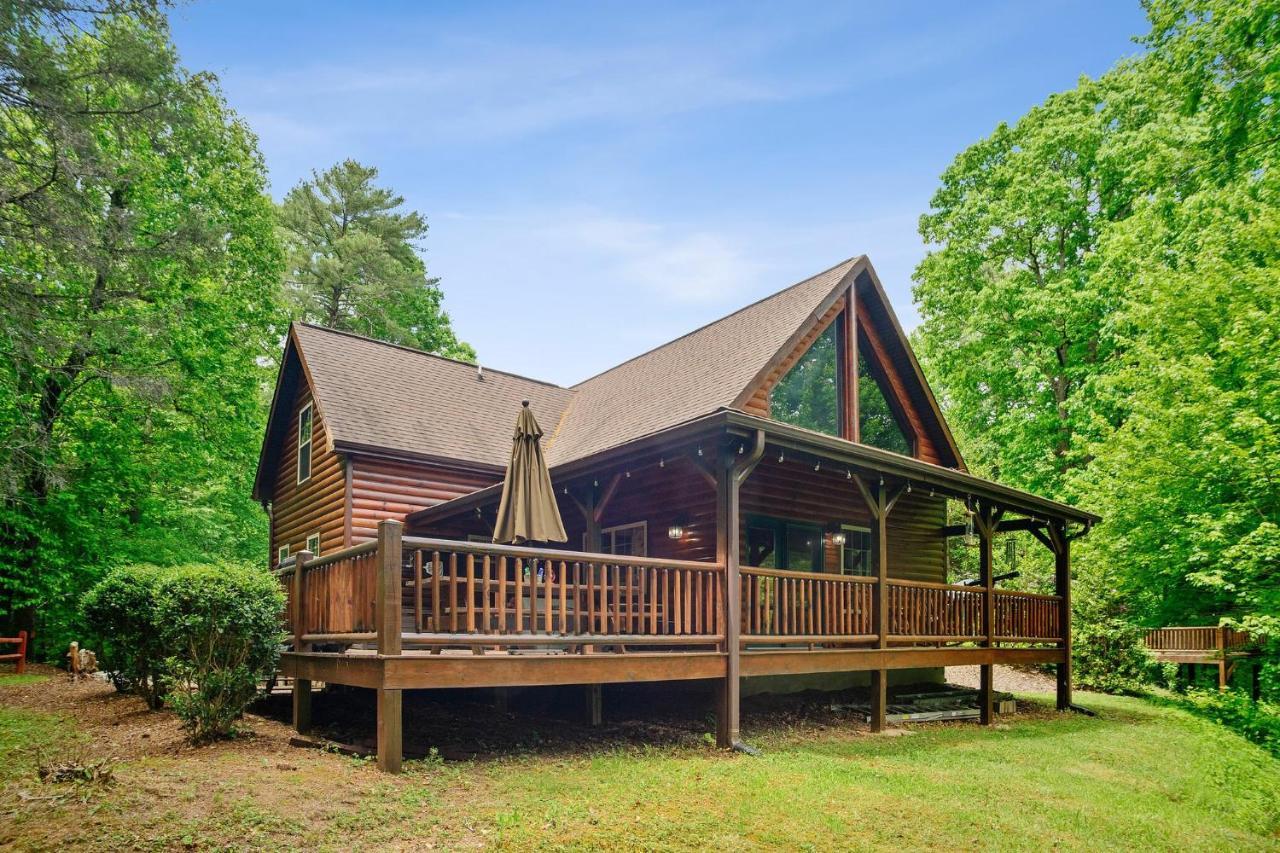 Tree Top Lodge - Gorgeous Lake Cabin With Hot Tub & Magnificent Views Of Forests And Mountains! Cabin Butler エクステリア 写真