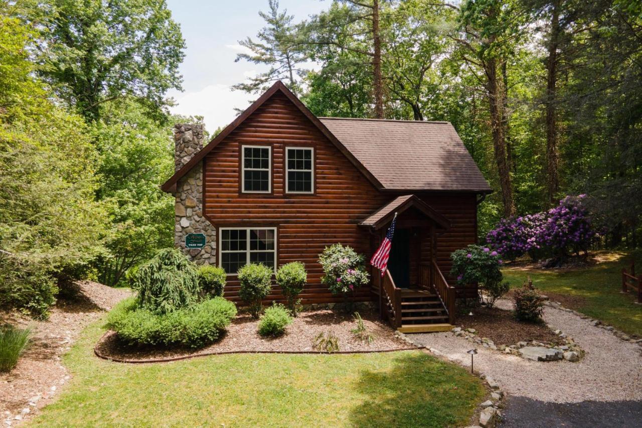 Tree Top Lodge - Gorgeous Lake Cabin With Hot Tub & Magnificent Views Of Forests And Mountains! Cabin Butler エクステリア 写真