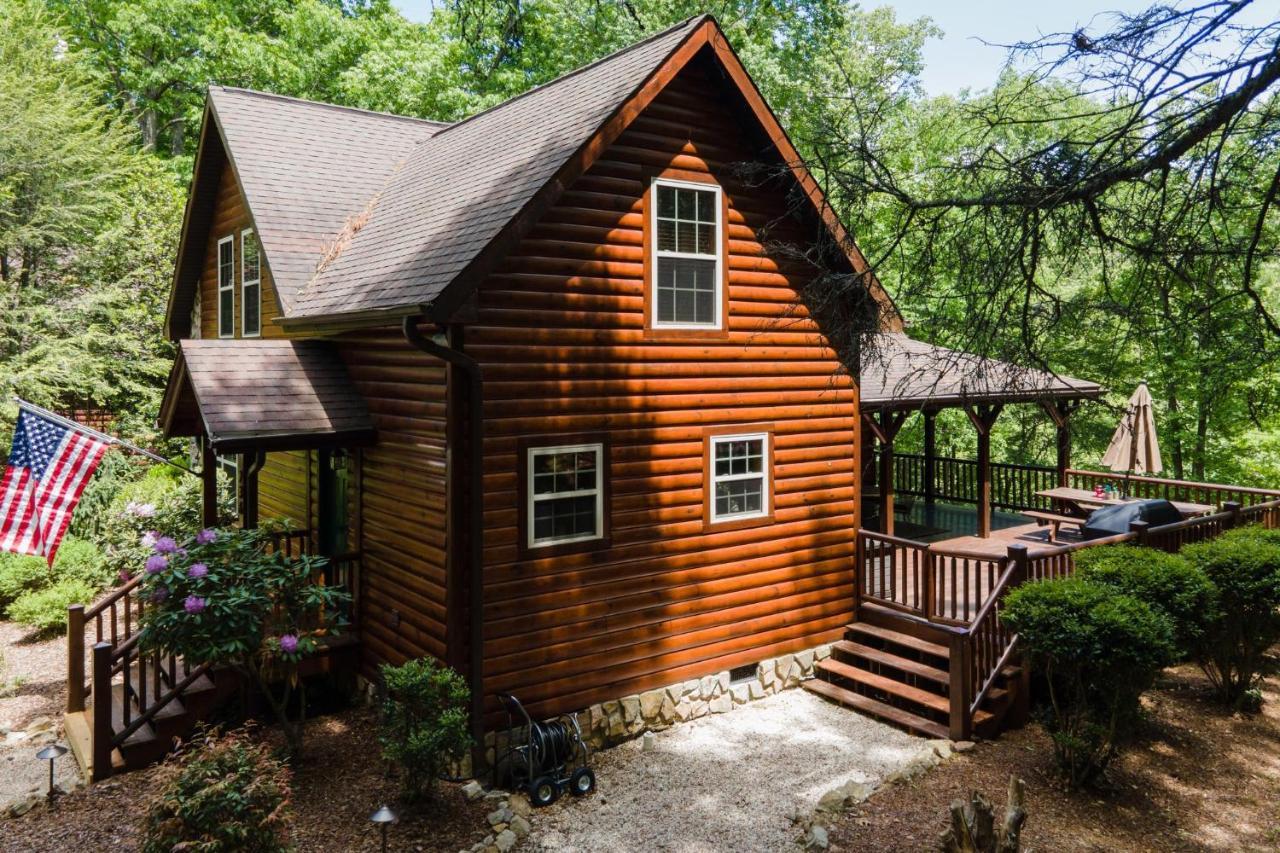 Tree Top Lodge - Gorgeous Lake Cabin With Hot Tub & Magnificent Views Of Forests And Mountains! Cabin Butler エクステリア 写真