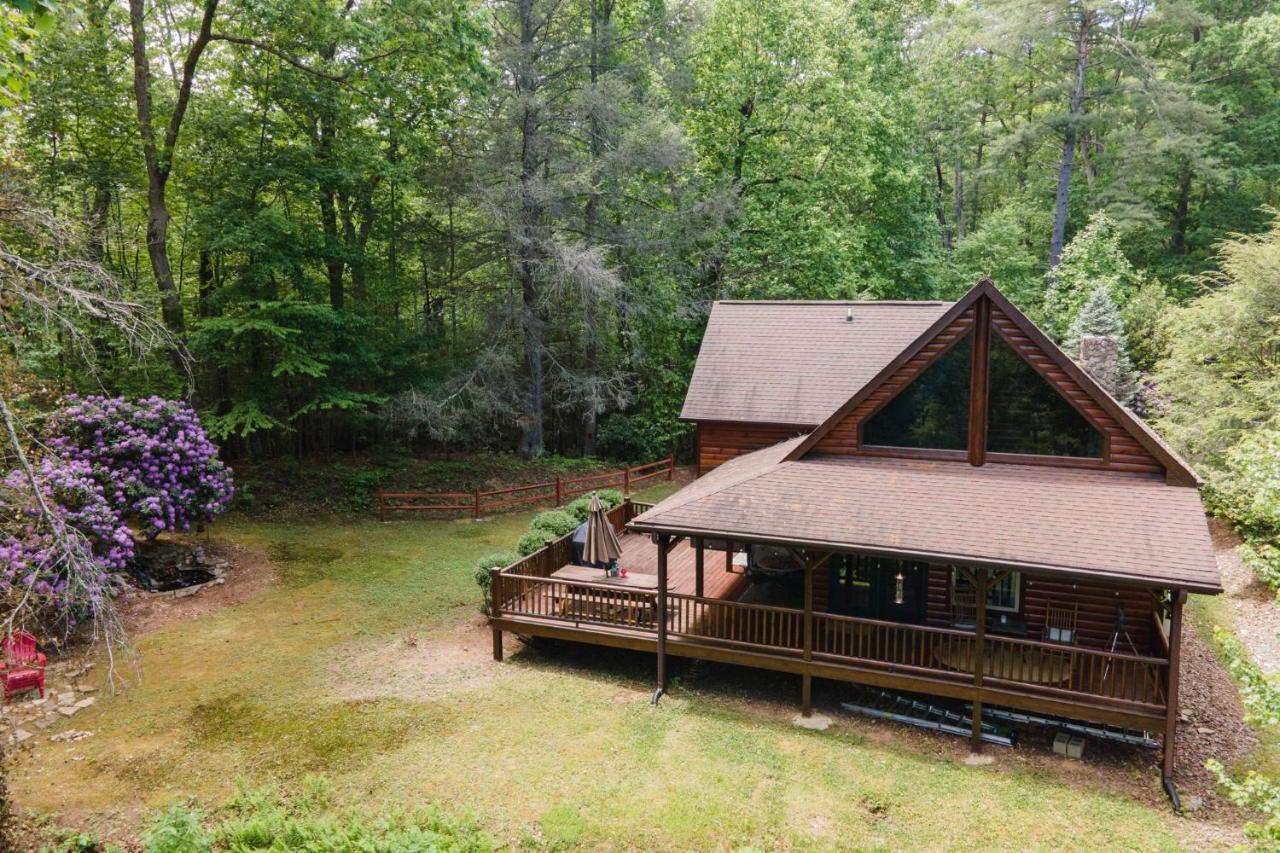 Tree Top Lodge - Gorgeous Lake Cabin With Hot Tub & Magnificent Views Of Forests And Mountains! Cabin Butler エクステリア 写真